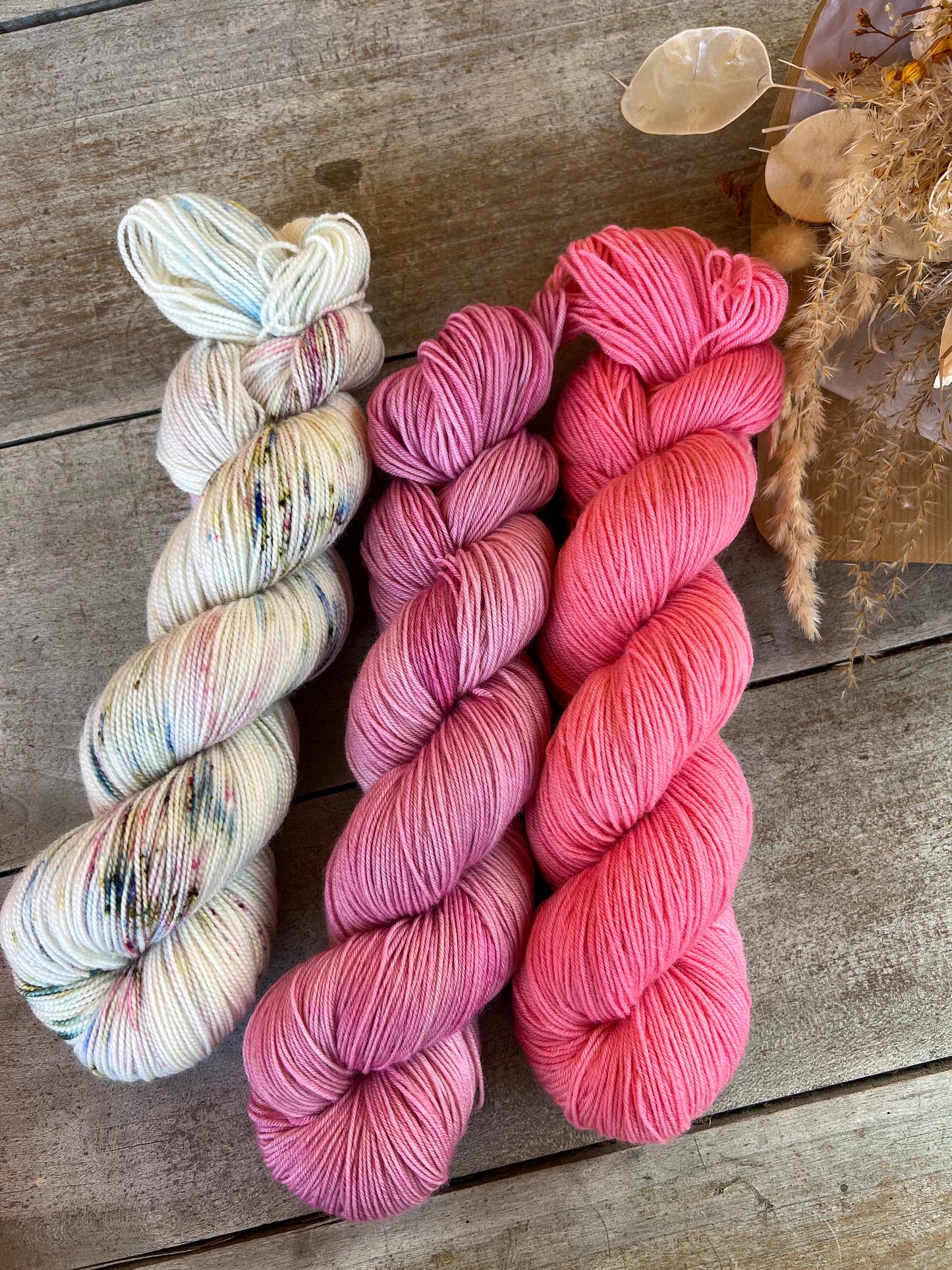 AIMÉ - Laine teinte à la main - Fingering Mérinos Nylon superwash
