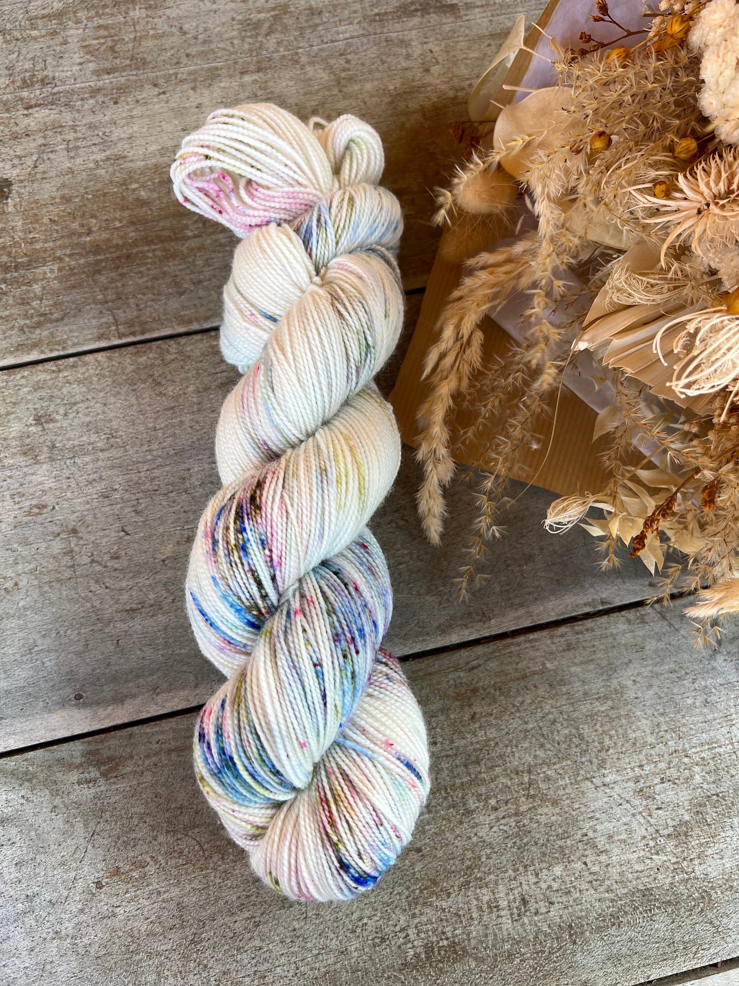 AIMÉ - Laine teinte à la main - Fingering Mérinos Nylon superwash