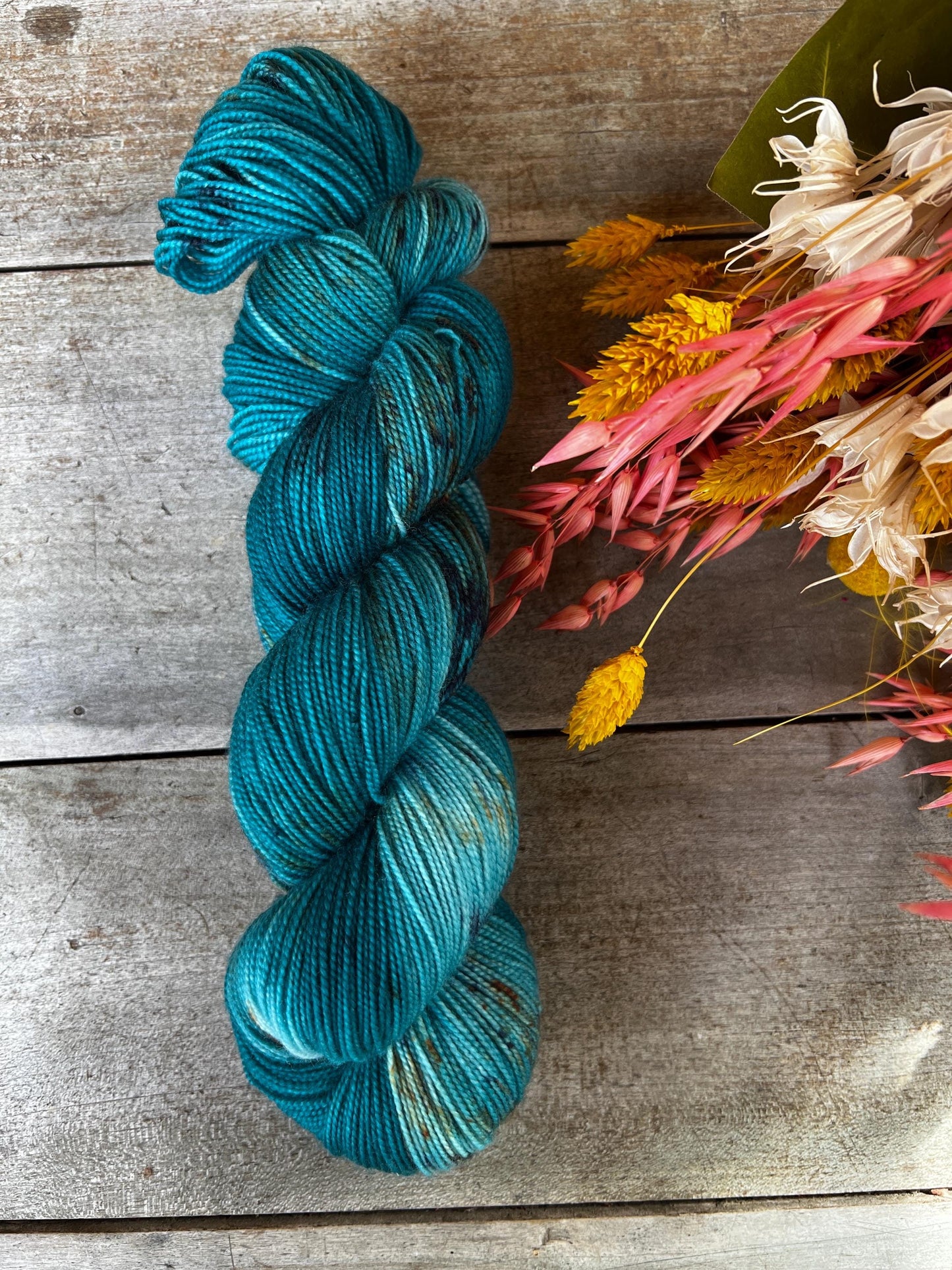 CHAMPÊTRE - Laine teinte à la main - Fingering Mérinos Nylon superwash