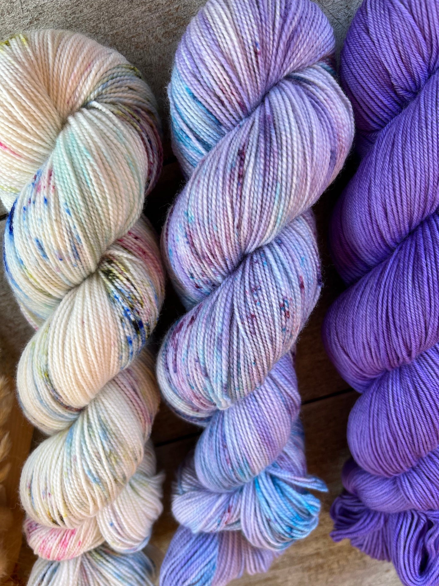 AIMÉ - Laine teinte à la main - Fingering Mérinos Nylon superwash