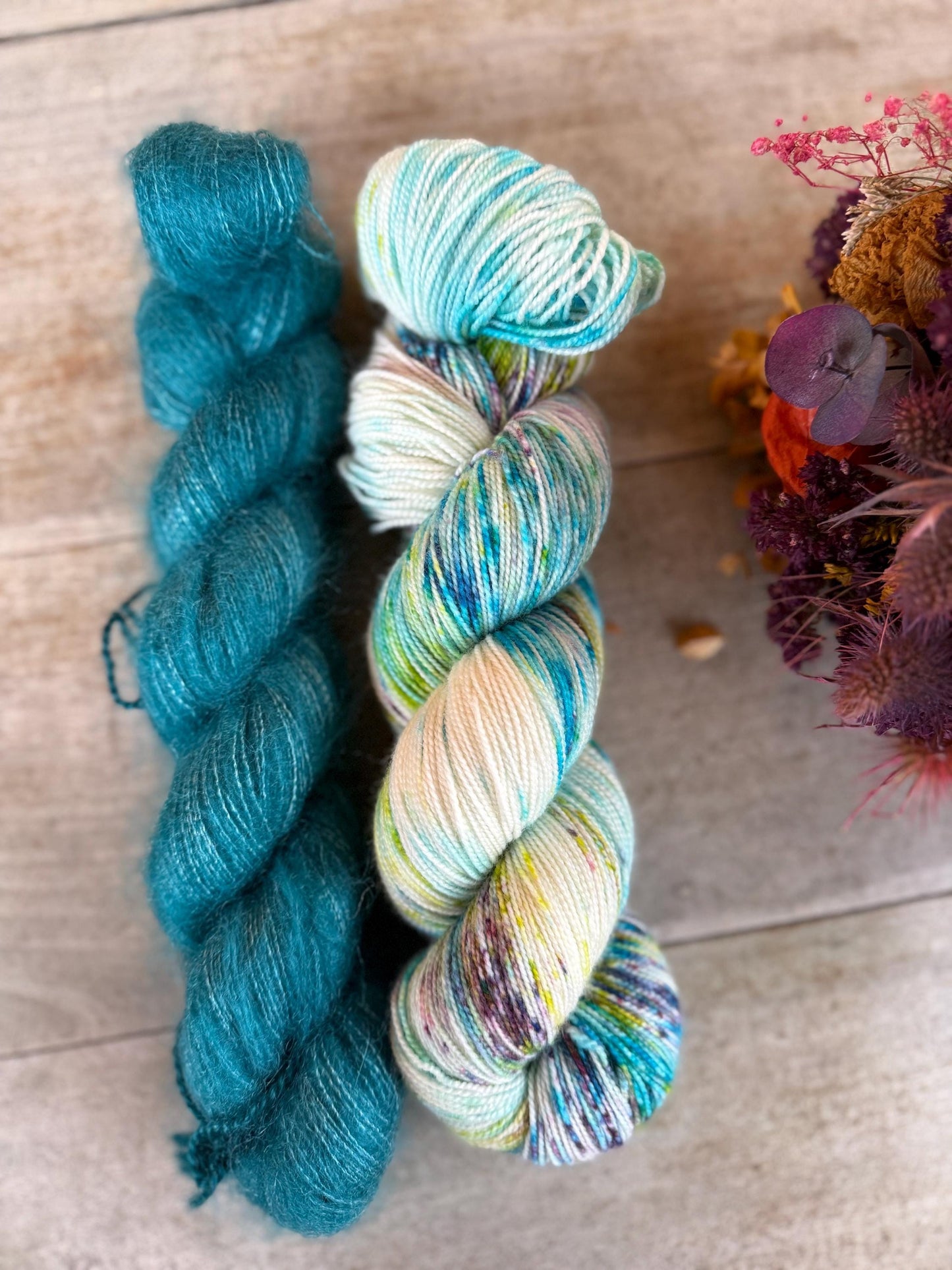 CANARD - Laine teinte à la main - Lace Kid Mohair et Soie
