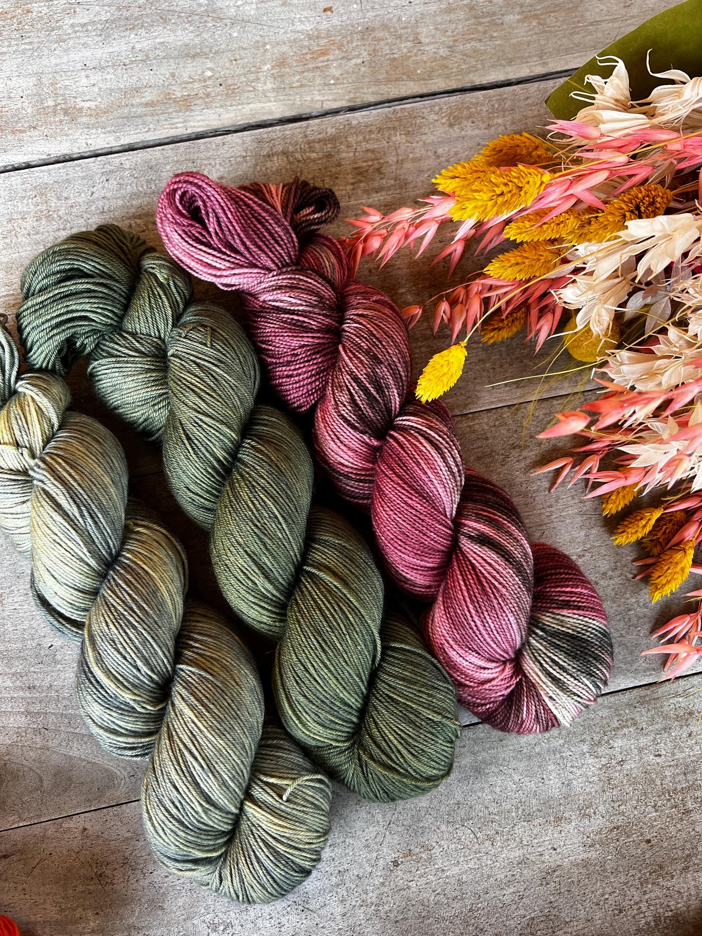 SINGAPORE - Laine teinte à la main - Fingering Mérinos Nylon superwash