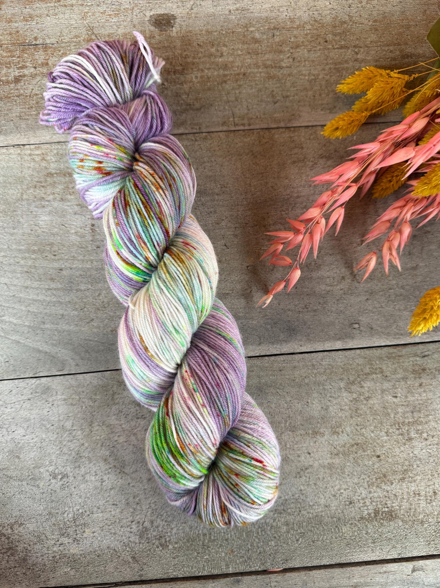 LIDIA - Laine teinte à la main - Fingering Mérinos Nylon superwash