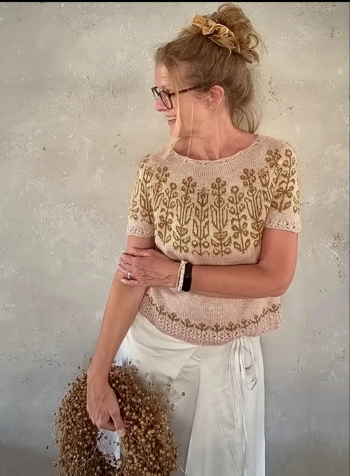 Kit Tricot – Wildflower Tee (Elenor Mortensen)