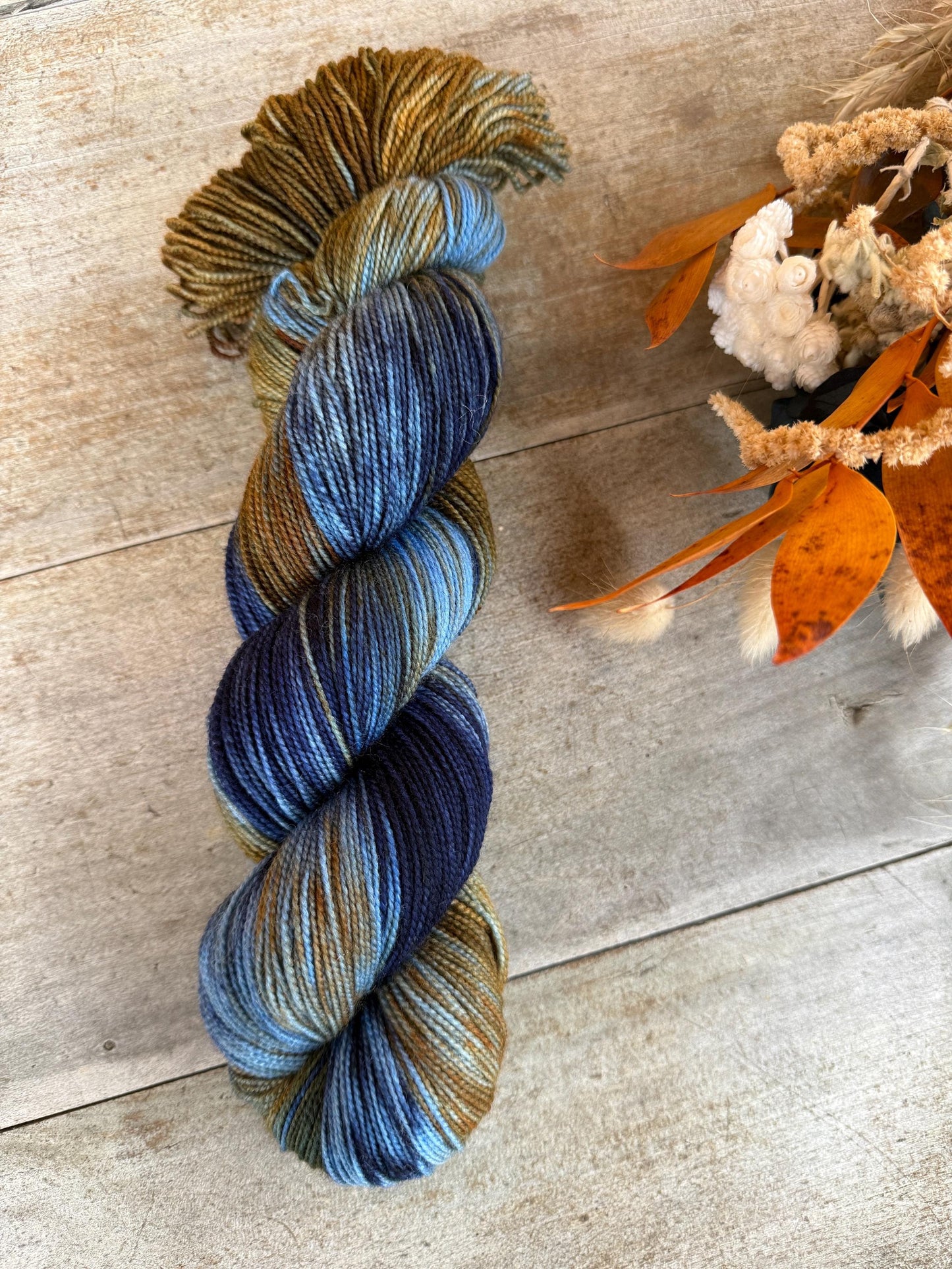 CAMERON - Laine teinte à la main - Fingering Mérinos Nylon superwash