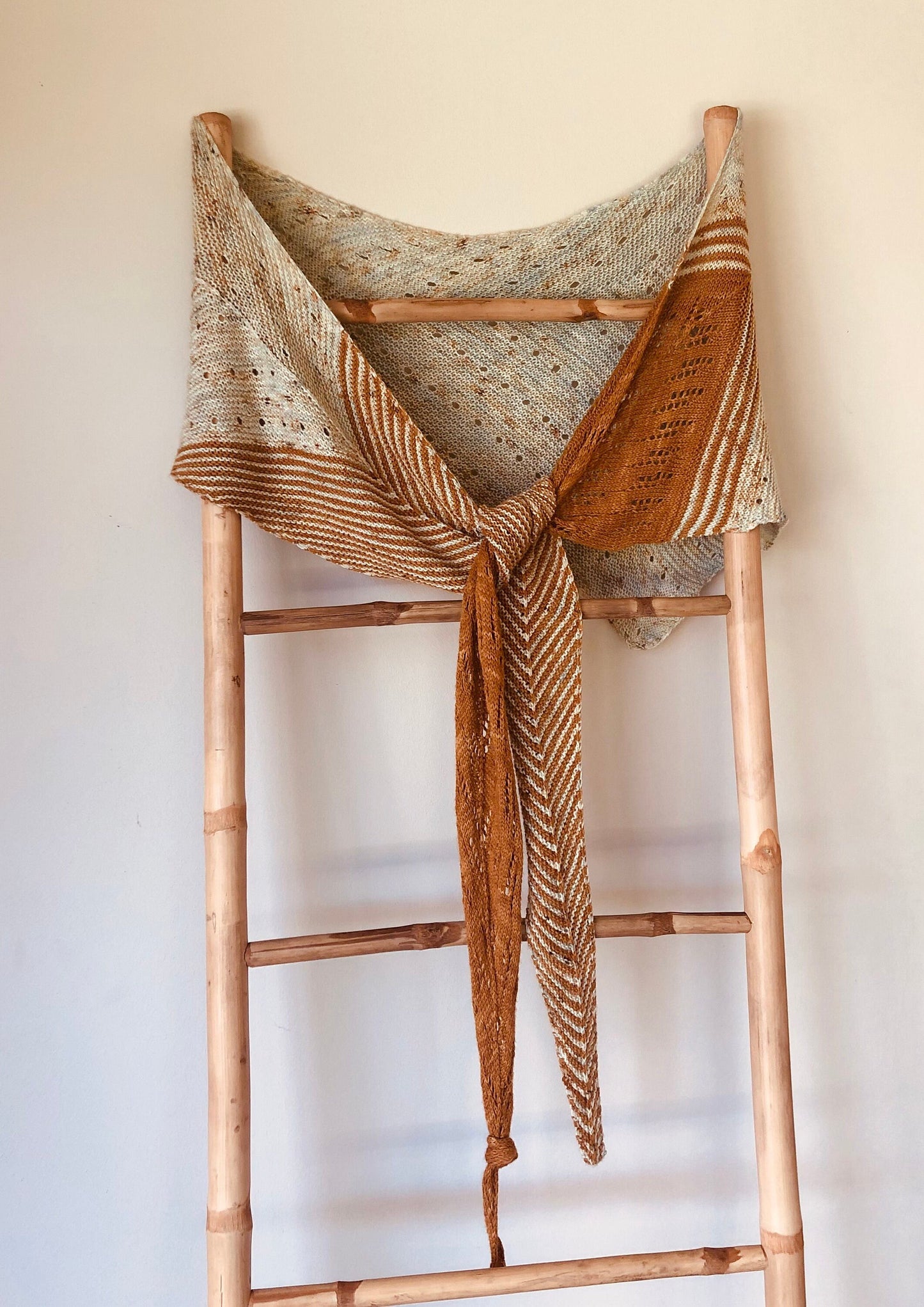 Design du Châle Solstice d'été - Patron modèle de Tricot