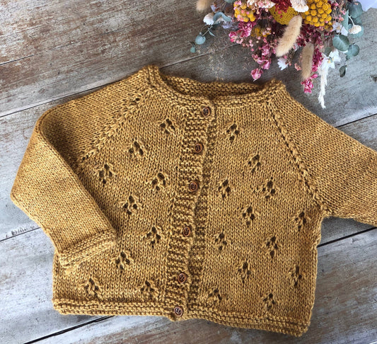 Design du Gilet Aglaé - bébé et enfant - Patron modèle de Layette