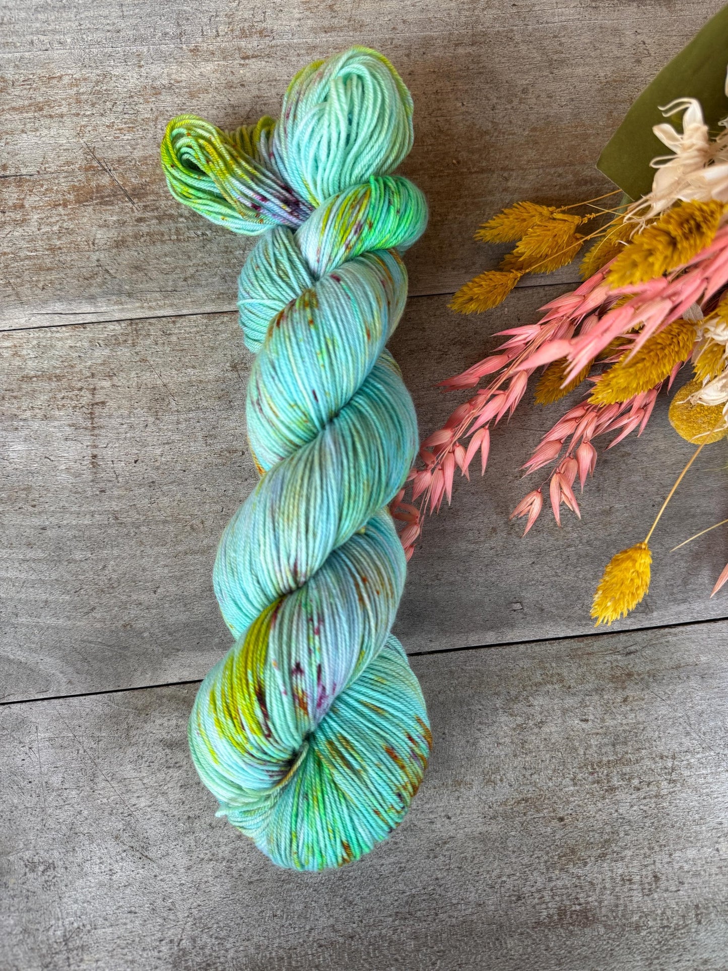 ANDRÉA- Laine teinte à la main - Fingering Mérinos Nylon superwash
