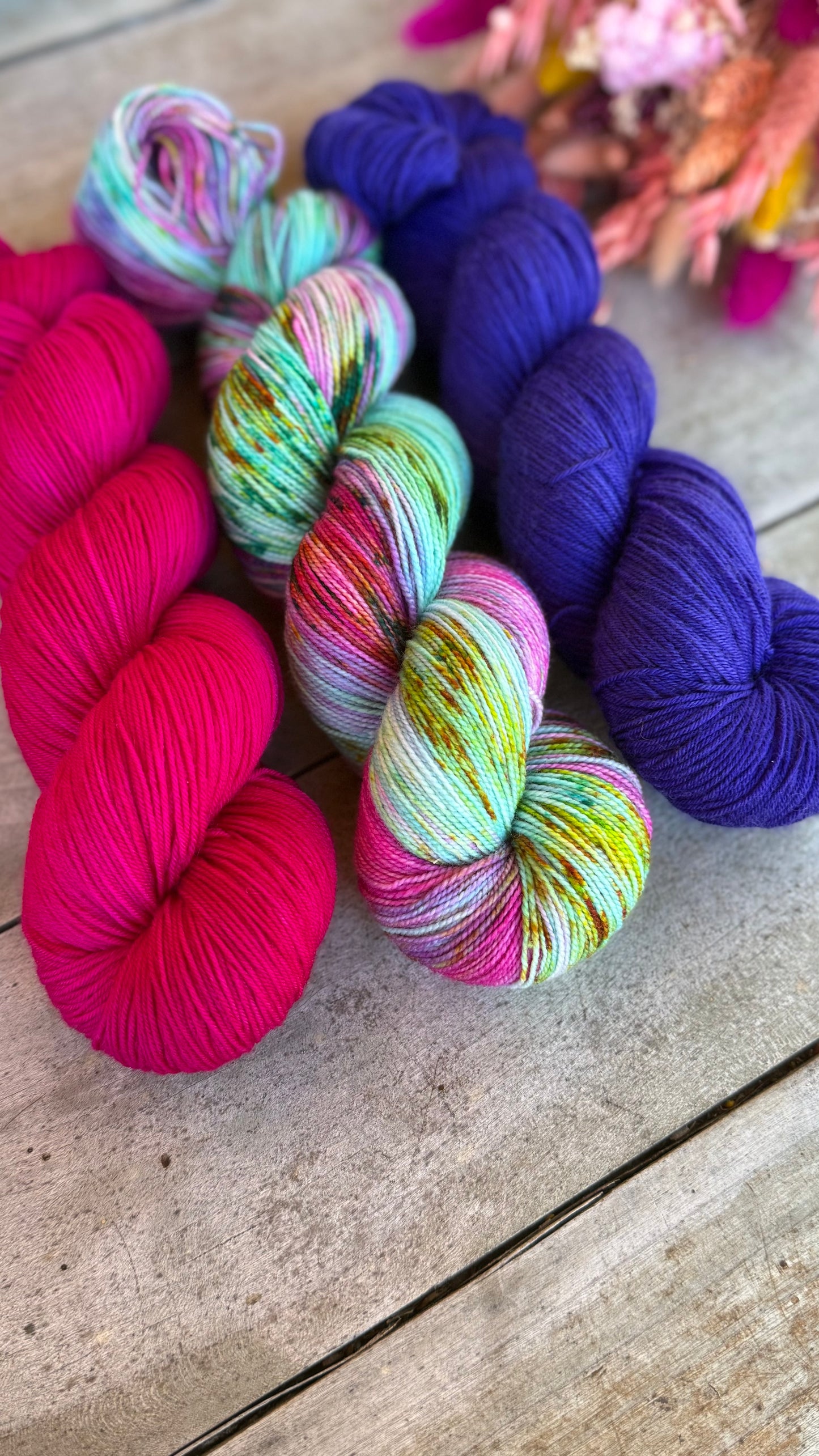 ESPERANZA - Laine teinte à la main - Fingering Mérinos Nylon superwash