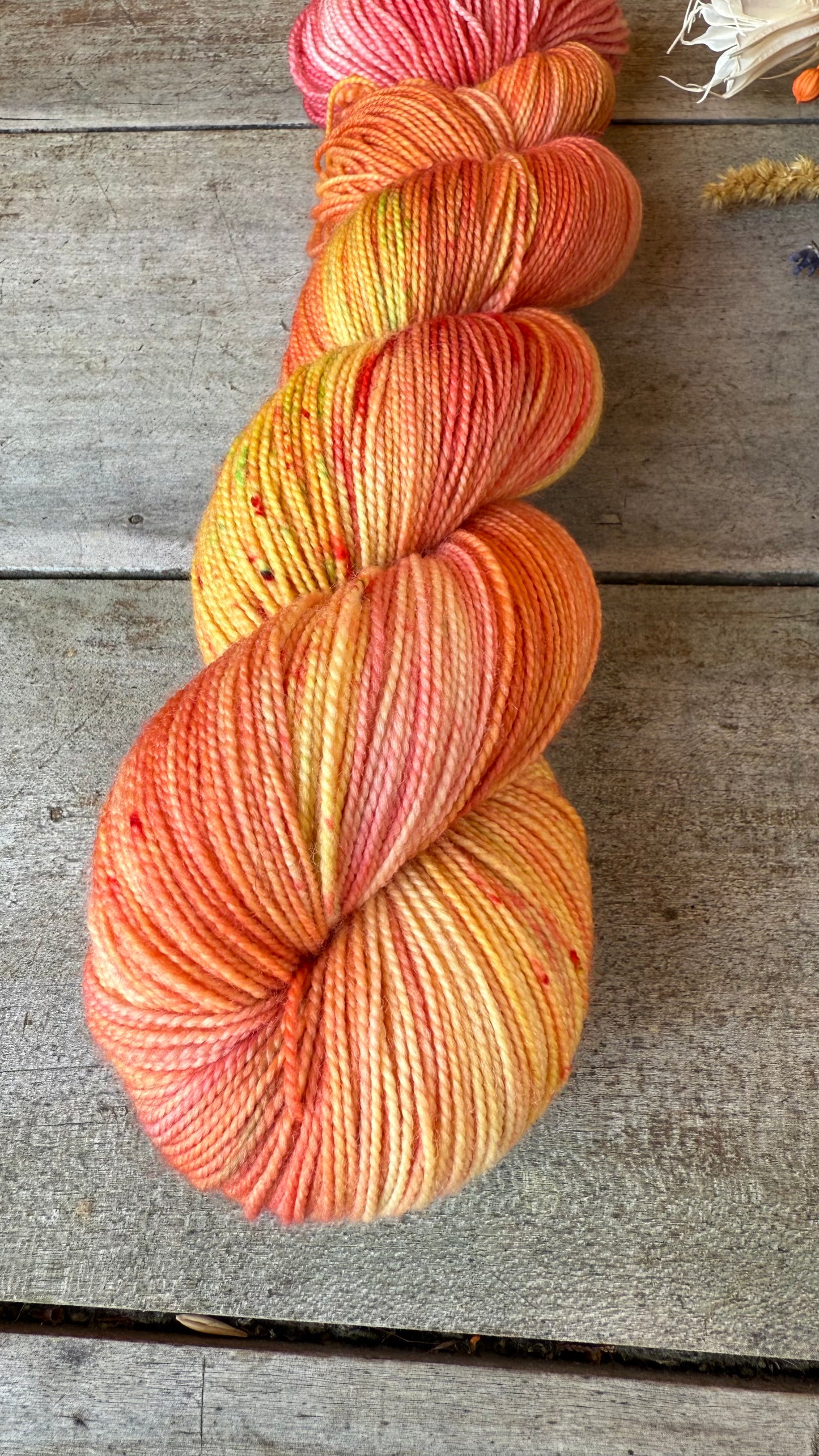 HEIDI - Laine teinte à la main - Fingering Mérinos Nylon superwash