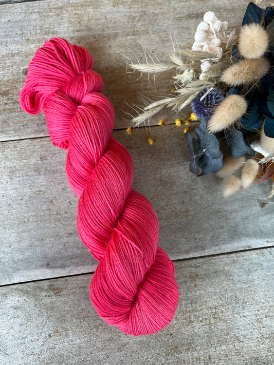 RUDY - Laine teinte à la main - Base au choix : Fingering Mérinos avec ou sans nylon / DK Mérinos / Kid Mohair et Soie