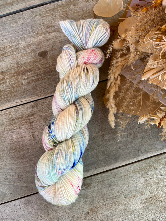 AIMÉ - Laine teinte à la main - Fingering Mérinos Nylon superwash