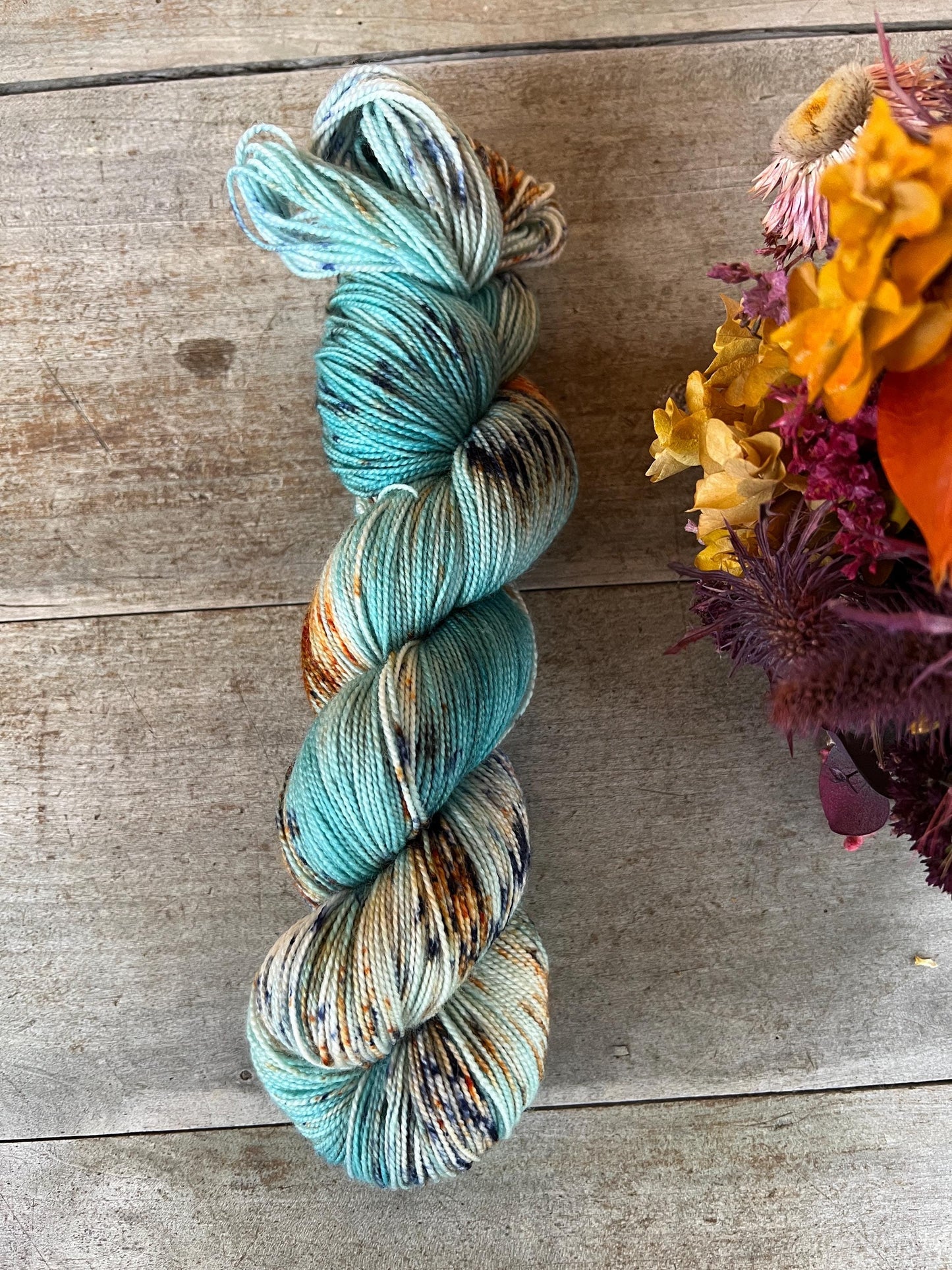 PRAIRIE - Laine teinte à la main - Fingering Mérinos Nylon superwash