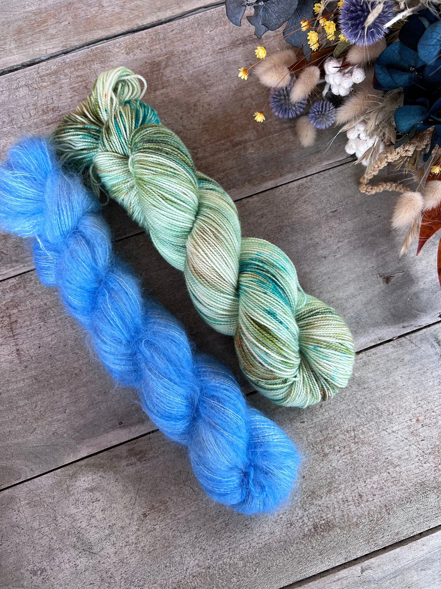DYNAMIQUE - Laine teinte à la main - Fingering Mérinos Nylon superwash