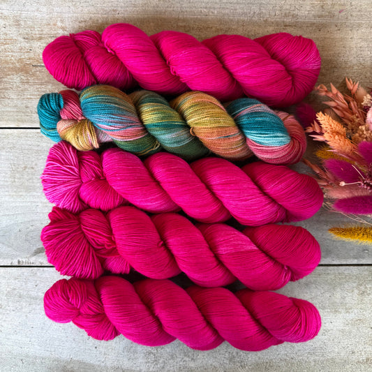 Kit de laine pour tricoter le Dragonfly Sweater par Elenor Mortensen