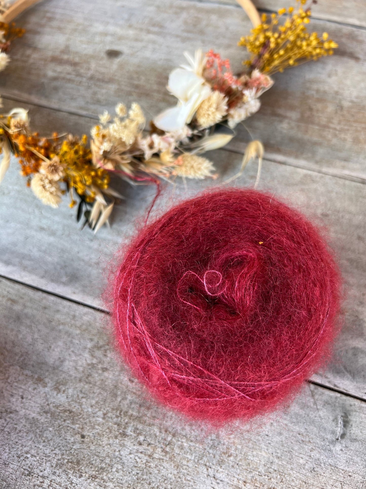 MAHORI - Laine teinte à la main - Lace Kid Mohair et Soie