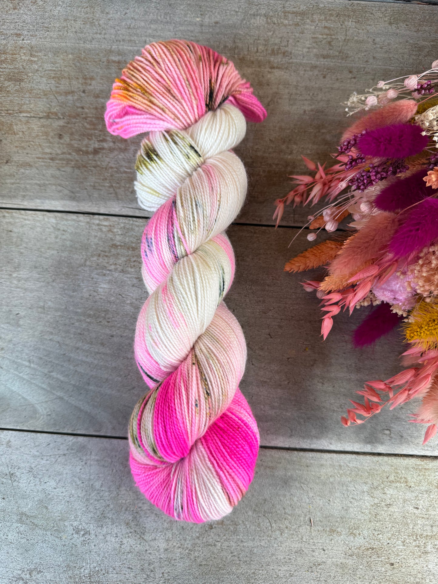 ARIEL - Laine teinte à la main - Fingering Mérinos Nylon superwash