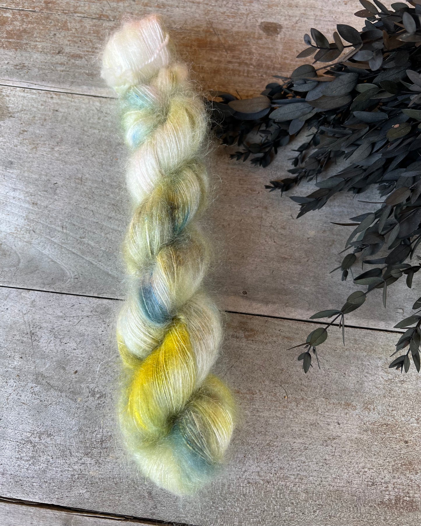 FRAÎCHE - Laine teinte à la main - Base au choix : Fingering Mérinos avec ou sans nylon / DK Mérinos / Kid Mohair et Soie