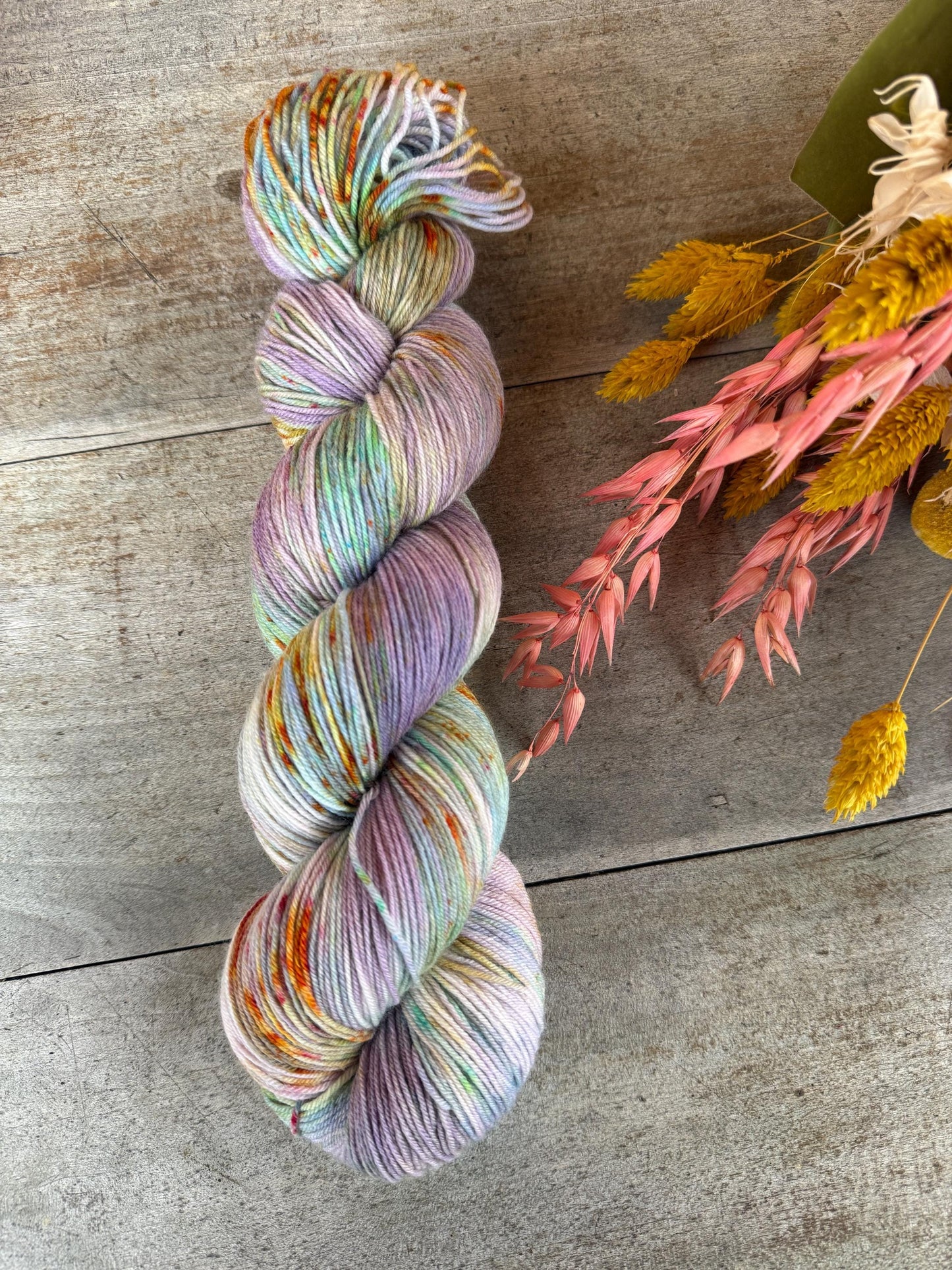 LIDIA - Laine teinte à la main - Fingering Mérinos Nylon superwash
