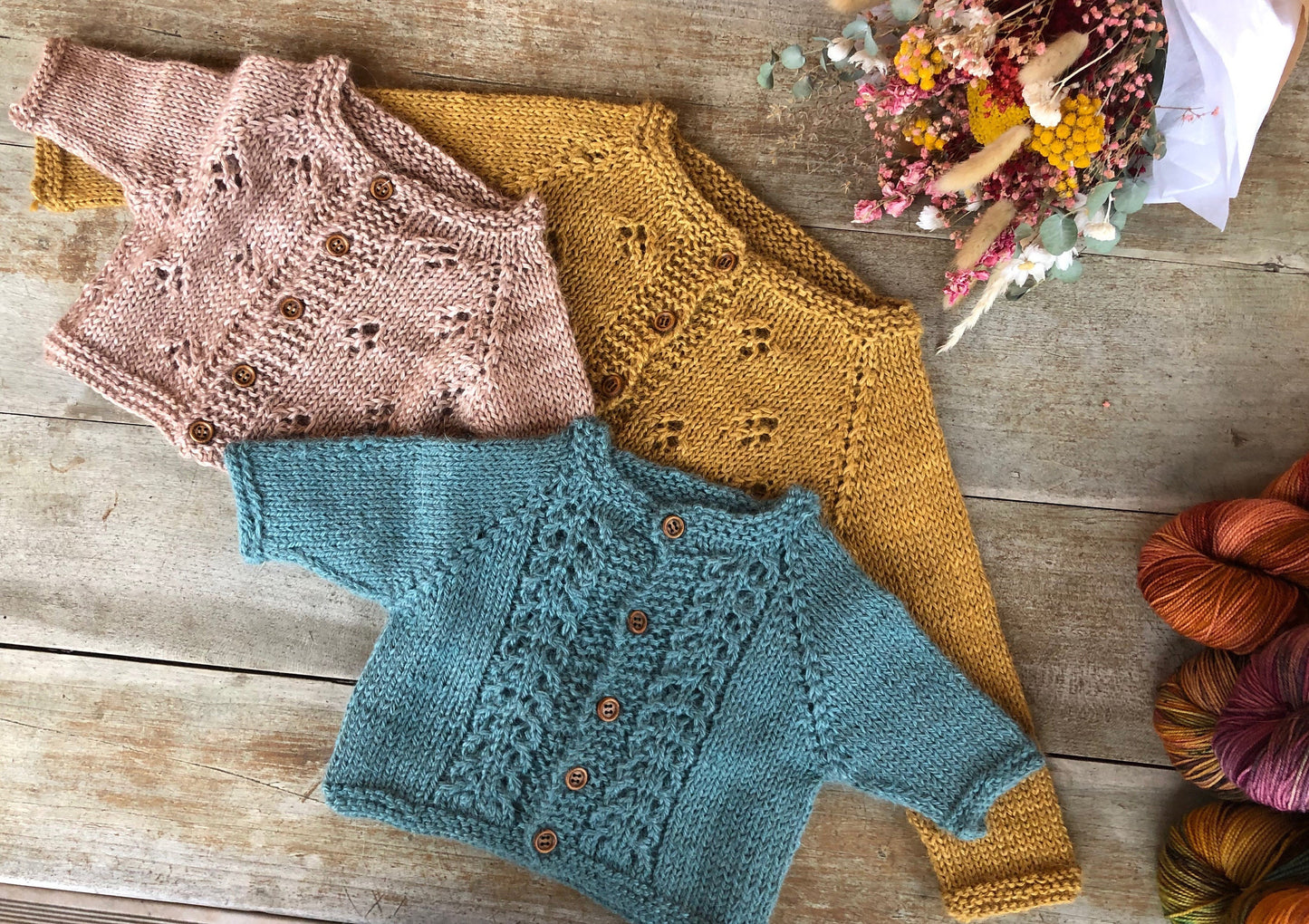 Design du Gilet Arthur - bébé et enfant - Patron modèle de Layette