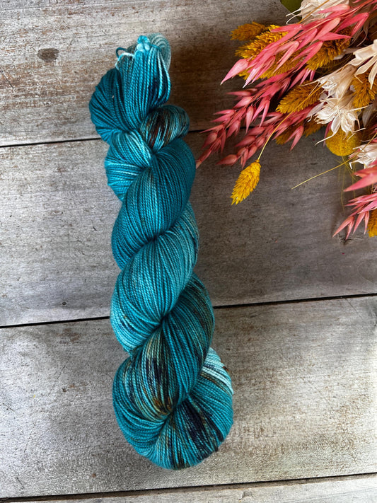 CHAMPÊTRE - Laine teinte à la main - Fingering Mérinos Nylon superwash