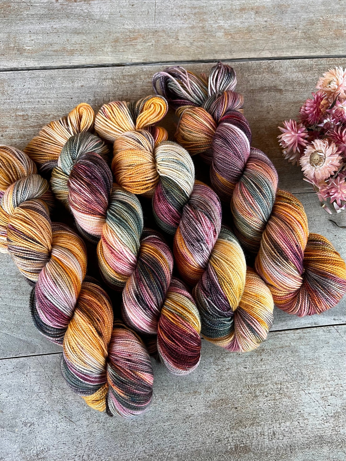 RIO - Laine teinte à la main - Fingering Mérinos Nylon superwash