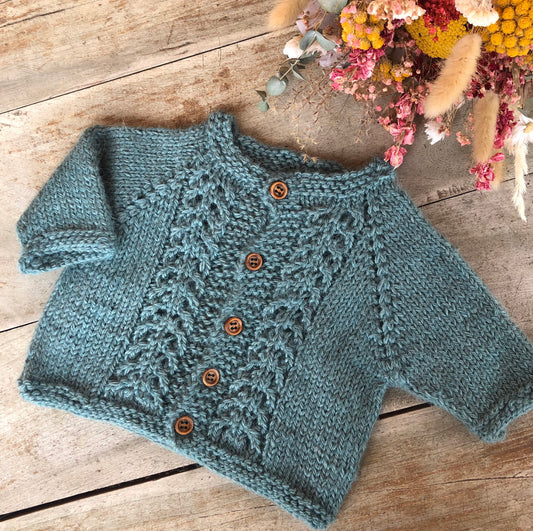 Design du Gilet Arthur - bébé et enfant - Patron modèle de Layette