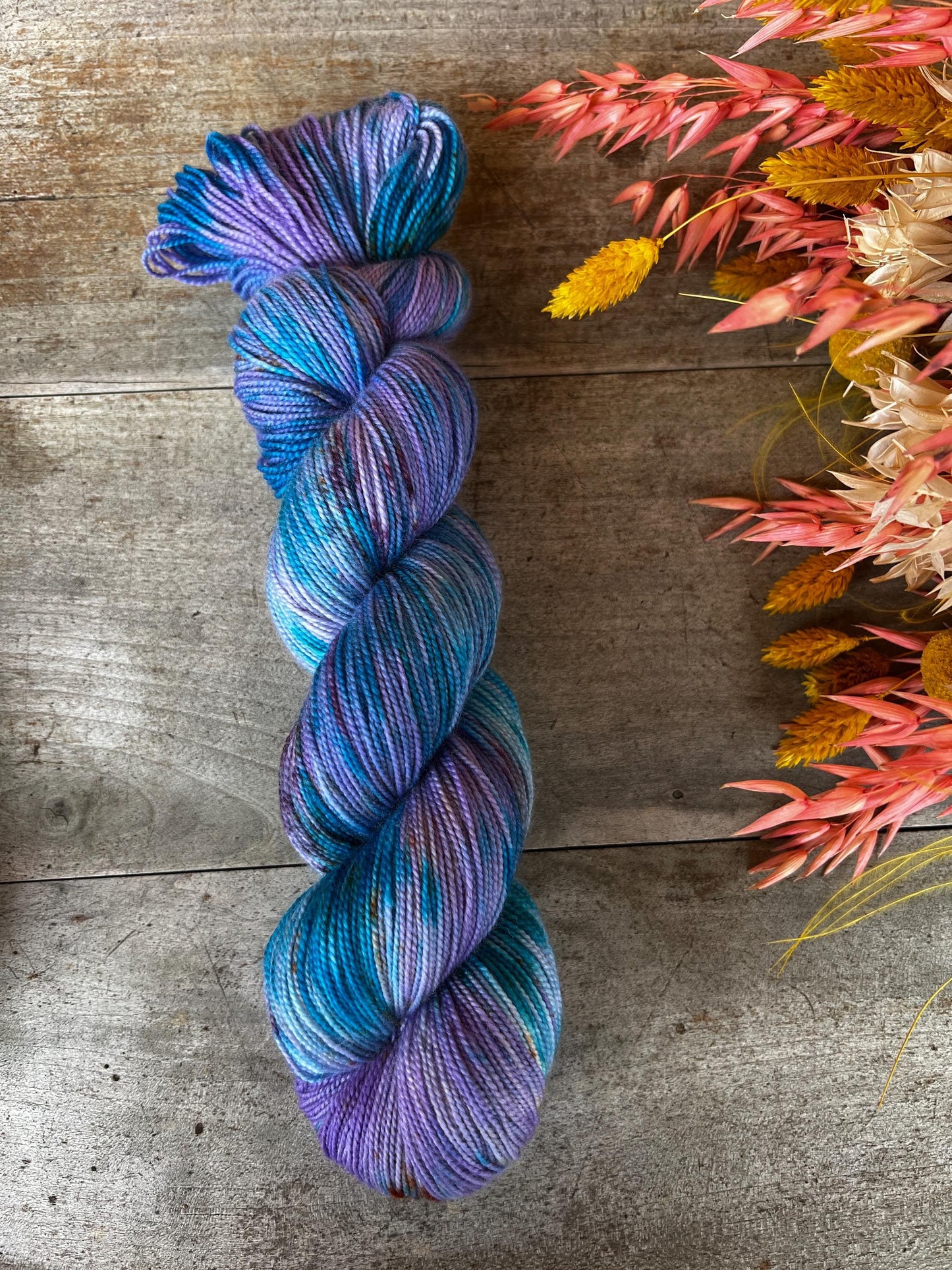 LINETTE - Laine teinte à la main - Fingering Mérinos Nylon superwash