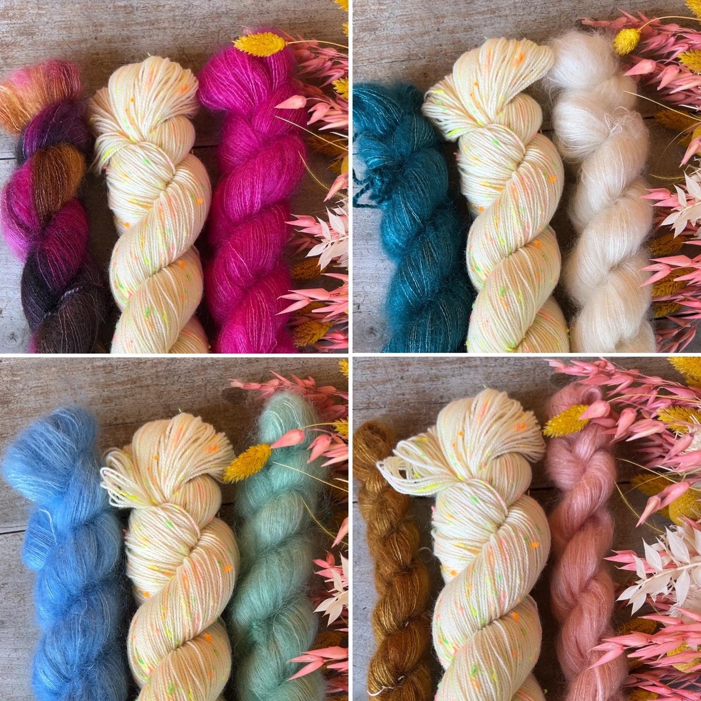 NATURELLE - Laine Néon Nep Donegal Mérinos superwash Fingering Non teinte