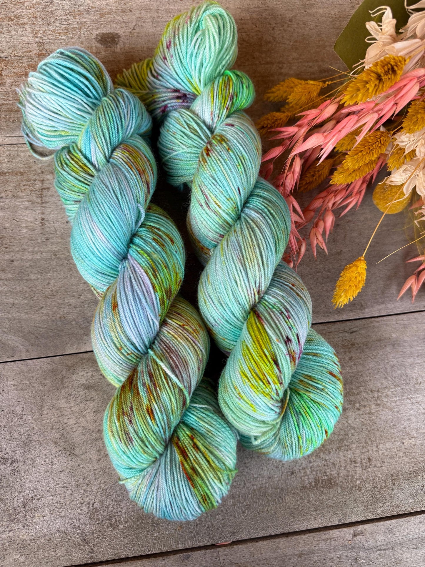 ANDRÉA- Laine teinte à la main - Fingering Mérinos Nylon superwash