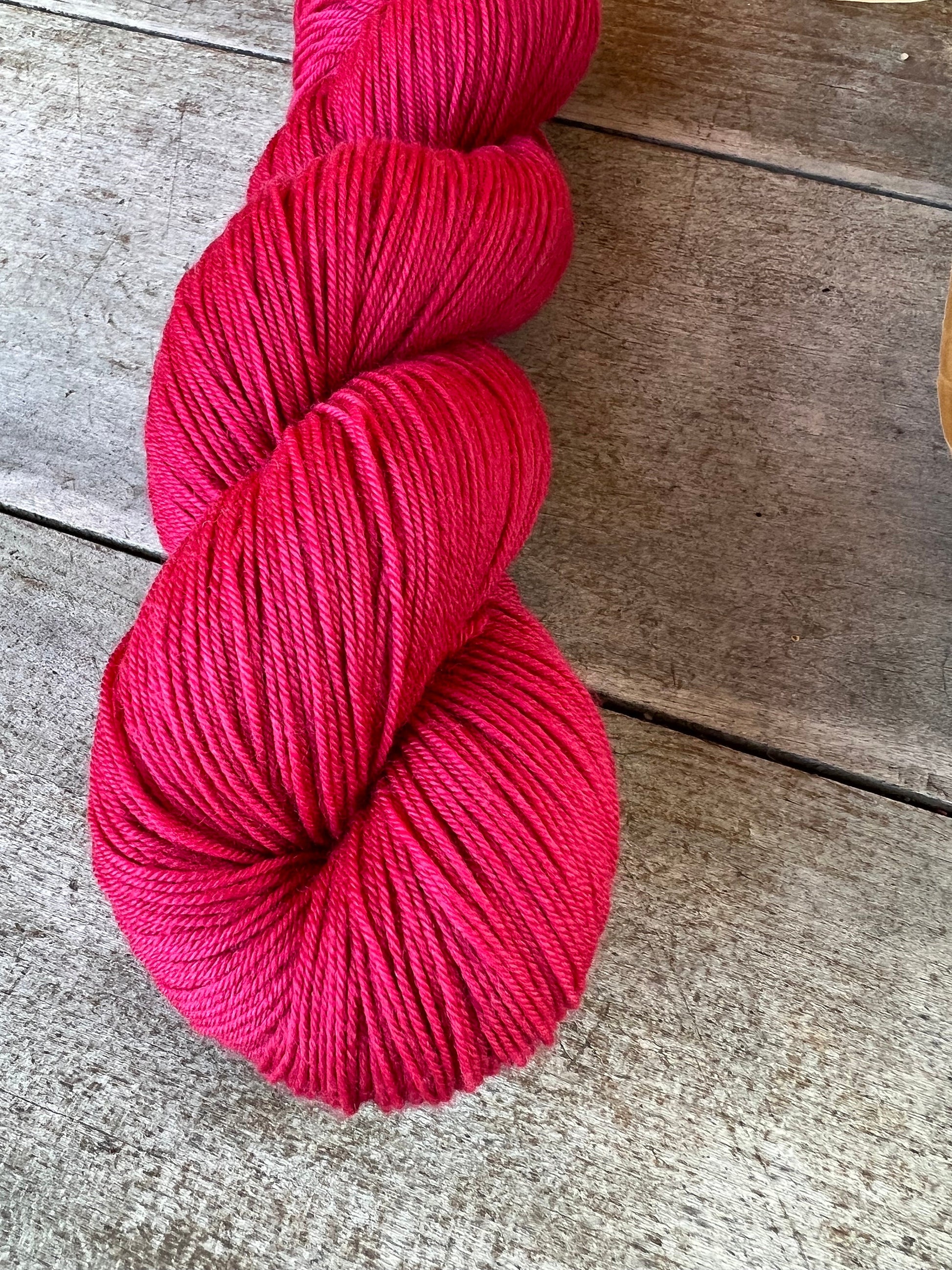 Laine teinte à la main coloris Talia Fingering Mérinos ou Mérinos nylon ou DK Mérinos ou Lace Mohair et soie