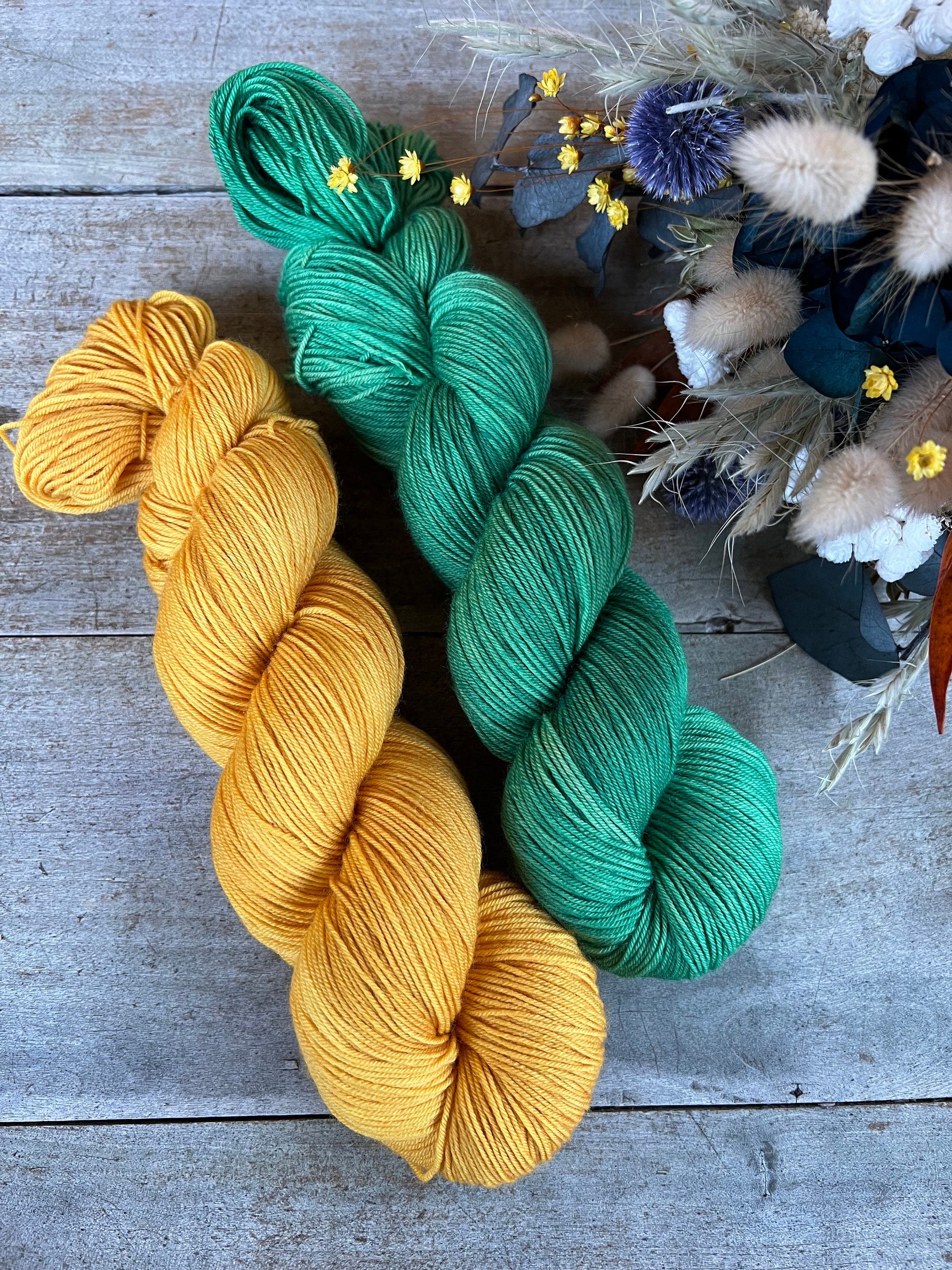 Laine teinte à la main Ali Fingering Mérinos ou Mérinos nylon ou DK Mérinos ou Lace Mohair et soie