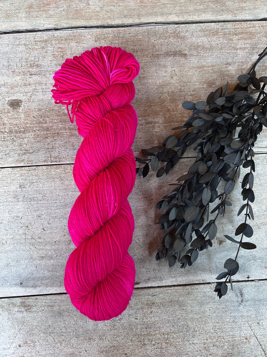 Laine teinte à la main coloris Joy Fingering mérinos ou Mérinos nylon ou DK Mérinos ou Lace Mohair et soie