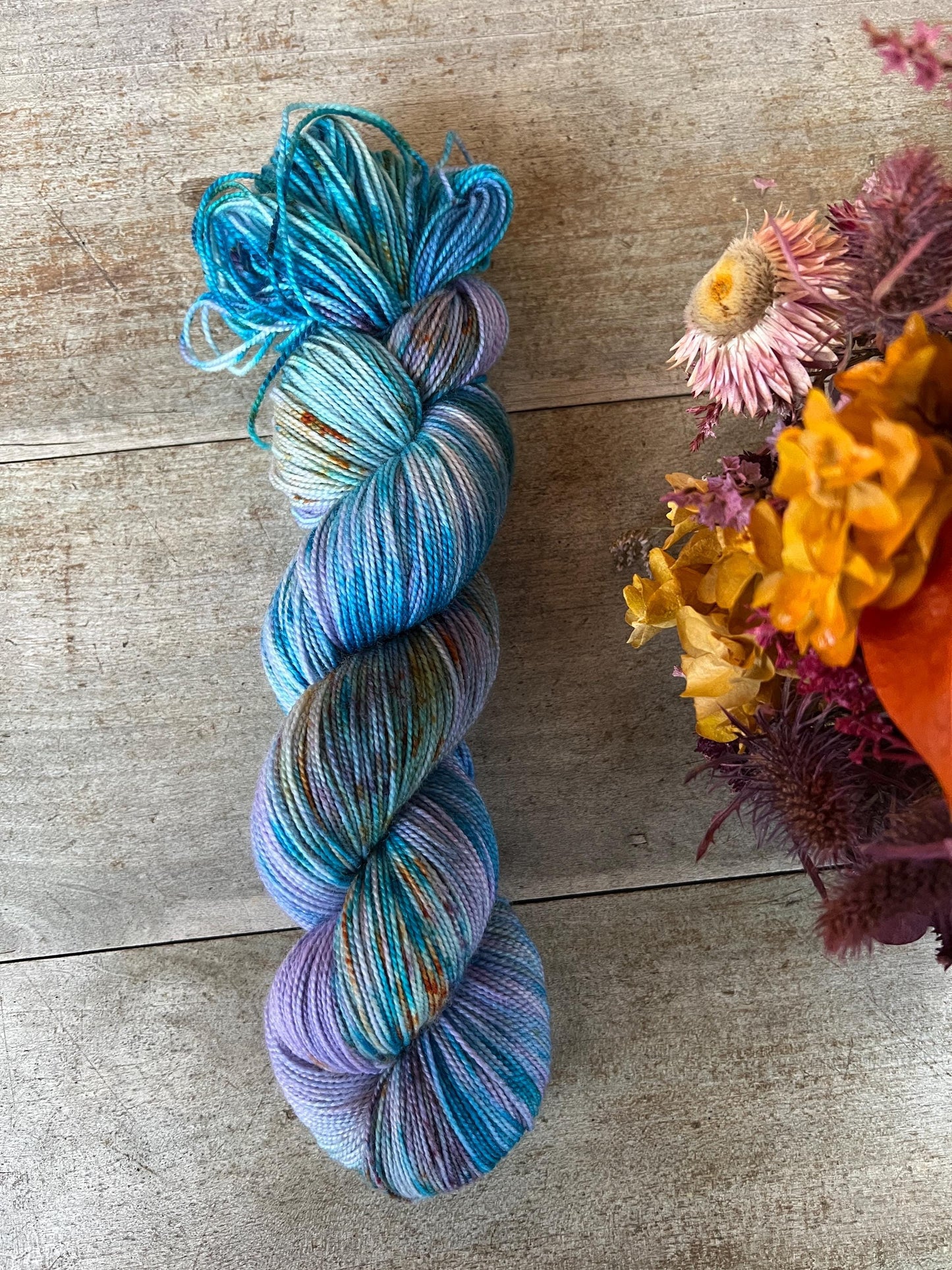 Laine teinte à la main Lilly FINGERING Mérinos ou Mérinos nylon ou DK Mérinos ou LACE Mohair et soie