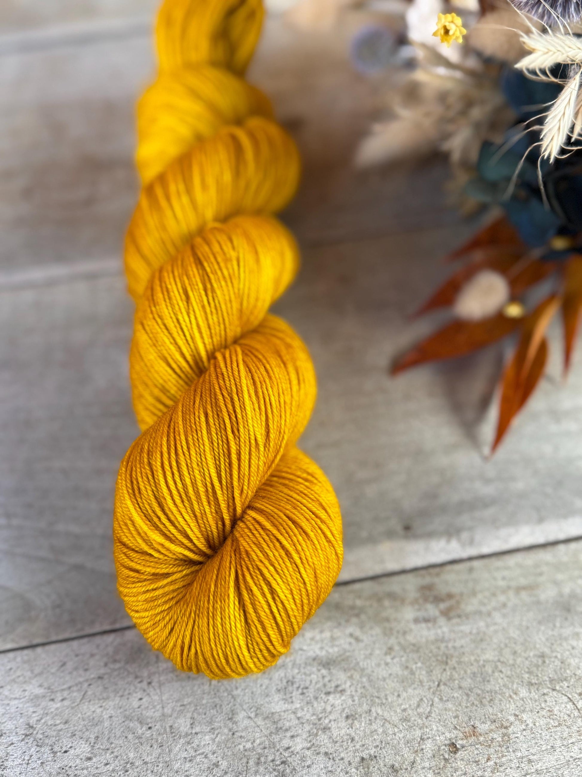 Laine teinte à la main Maïa Fingering Mérinos ou Mérinos nylon ou DK Mérinos ou Lace Mohair et soie