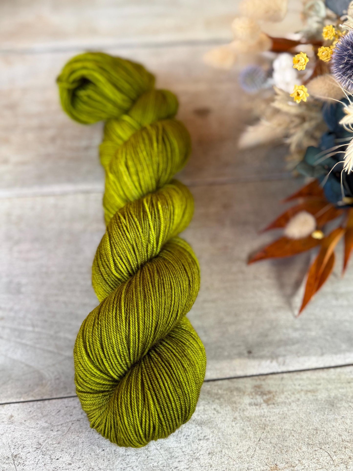 Laine teinte à la main Pimprenelle Fingering Mérinos ou Mérinos nylon ou DK Mérinos ou Lace Mohair et soie