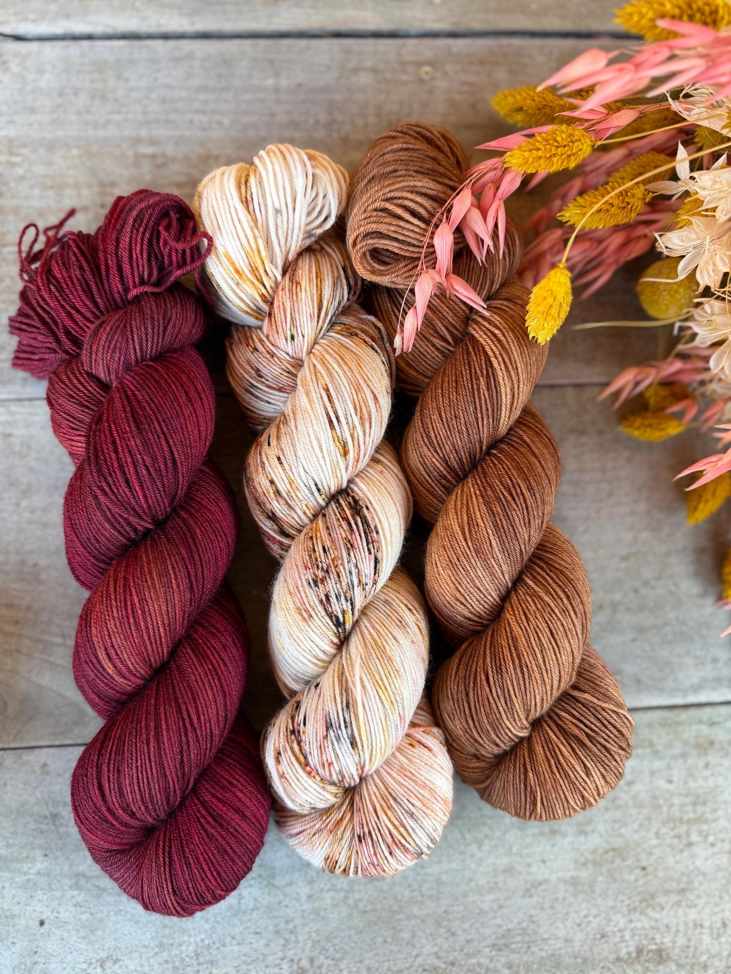 Laine teinte à la main Fanfan Fingering Mérinos ou Mérinos nylon ou DK Mérinos ou Lace Mohair et soie