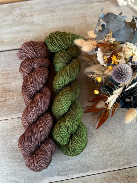 Laine teinte à la main Clément Fingering Mérinos ou Mérinos nylon ou DK Mérinos ou Lace Mohair et soie