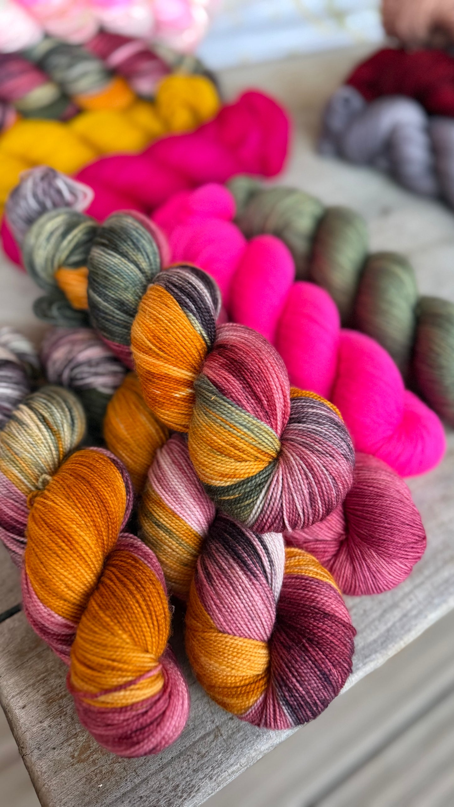 JANEIRO - Laine teinte à la main - Fingering Mérinos Nylon superwash