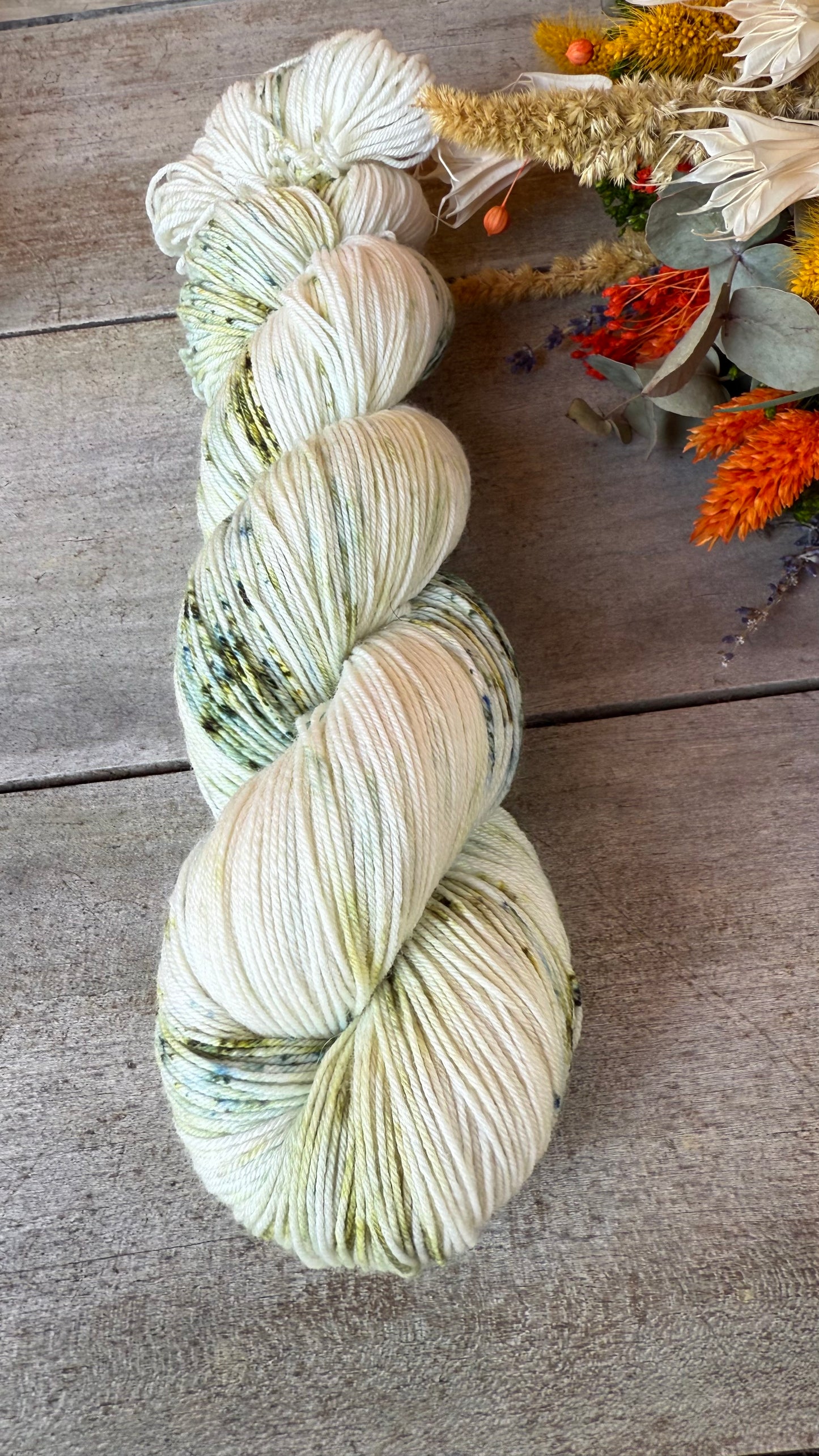 FRAÎCHE - Laine teinte à la main - Base au choix : Fingering Mérinos avec ou sans nylon / DK Mérinos / Kid Mohair et Soie