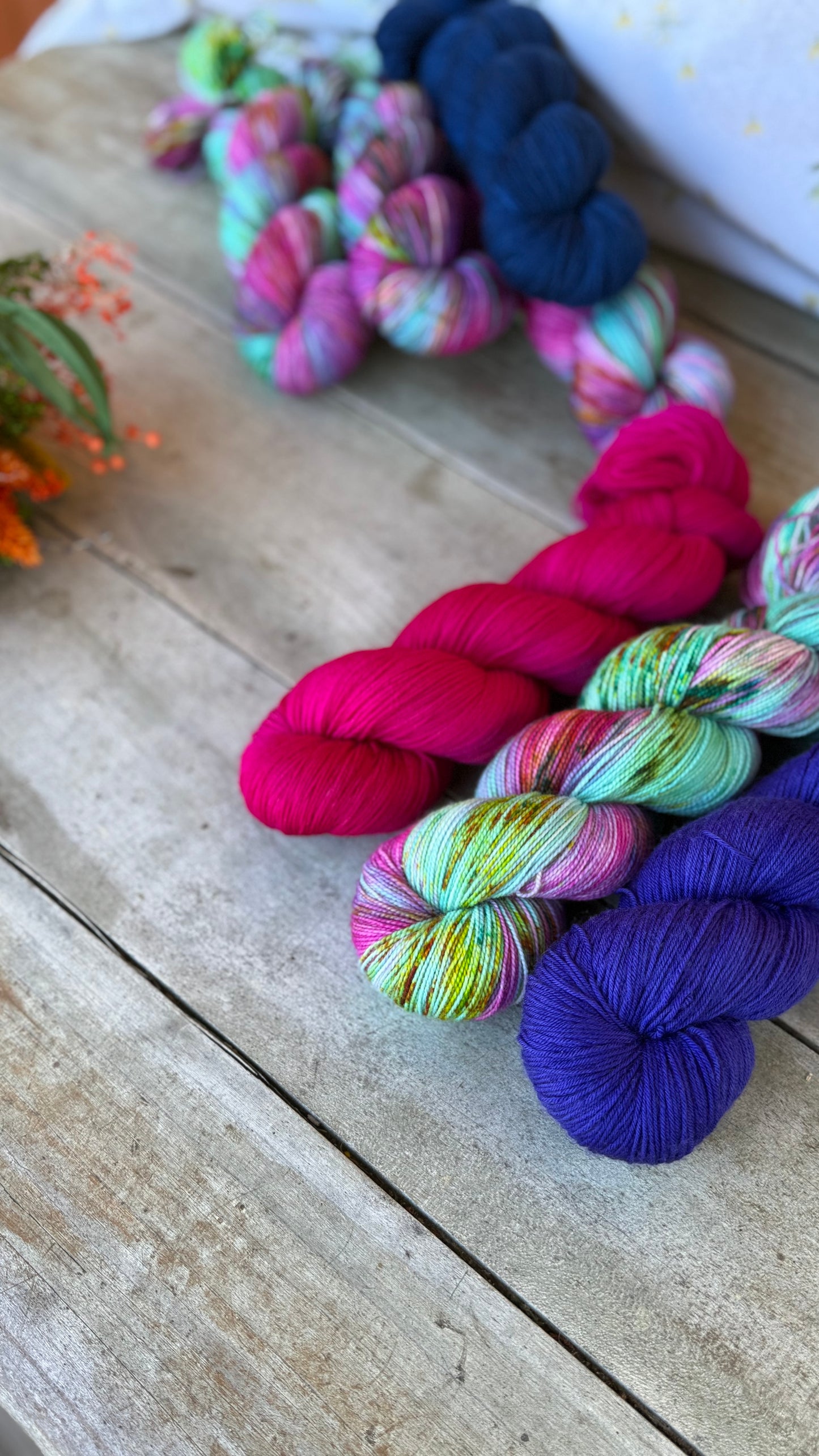 ESPERANZA - Laine teinte à la main - Fingering Mérinos Nylon superwash