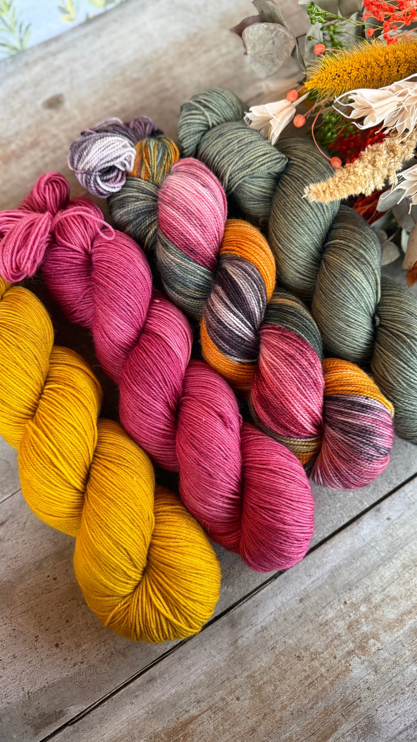 JANEIRO - Laine teinte à la main - Fingering Mérinos Nylon superwash