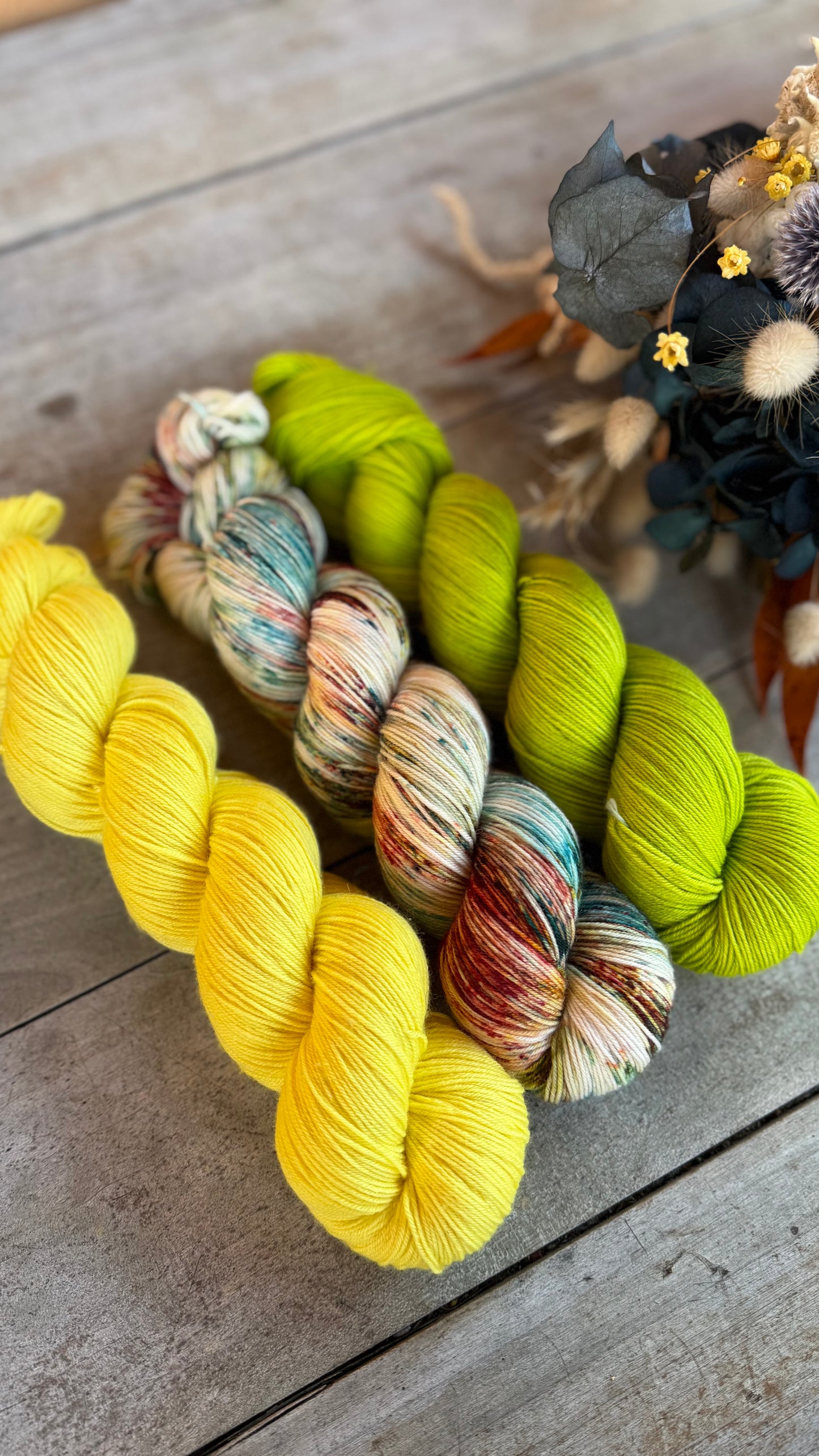 NARA - Laine teinte à la main - Fingering Mérinos Nylon superwash