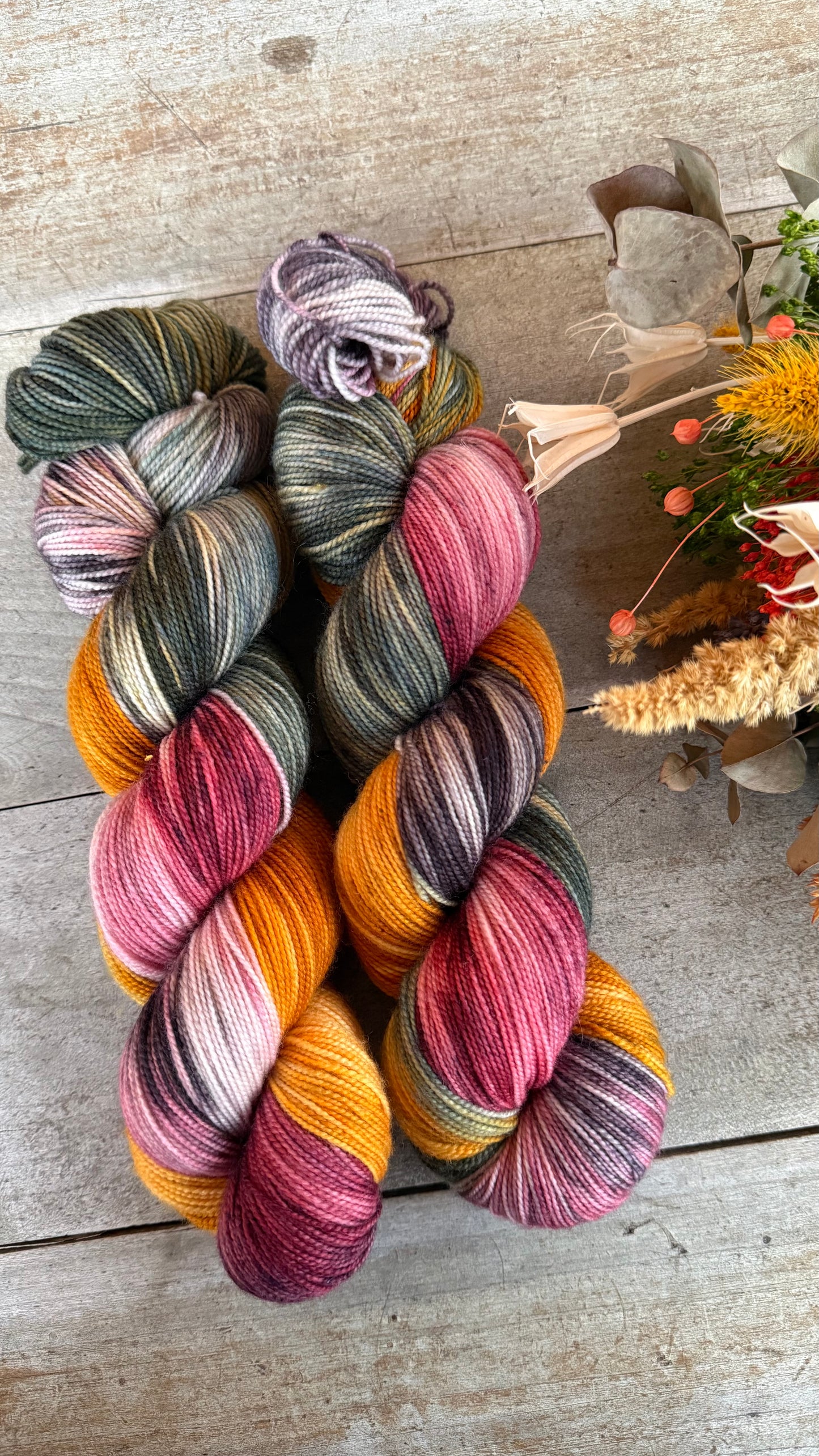 JANEIRO - Laine teinte à la main - Fingering Mérinos Nylon superwash