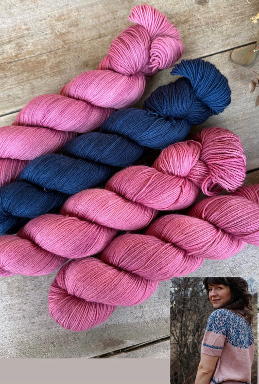 Kit Tricot – Le Fleur Top (Olga Putano Designs)