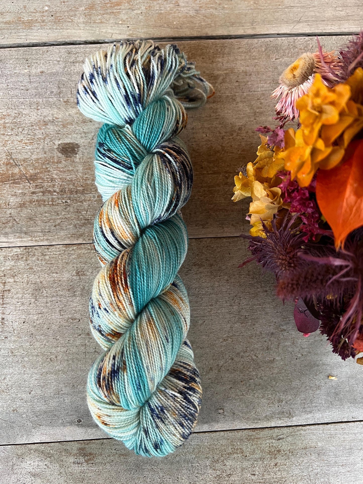 PRAIRIE - Laine teinte à la main - Fingering Mérinos Nylon superwash