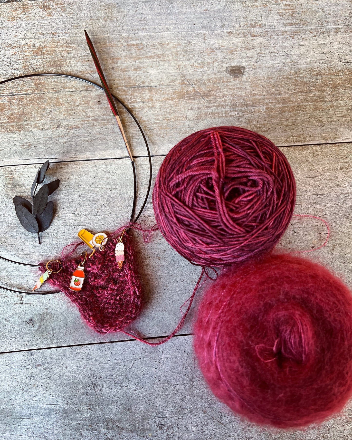 MAHORI - Laine teinte à la main - Lace Kid Mohair et Soie