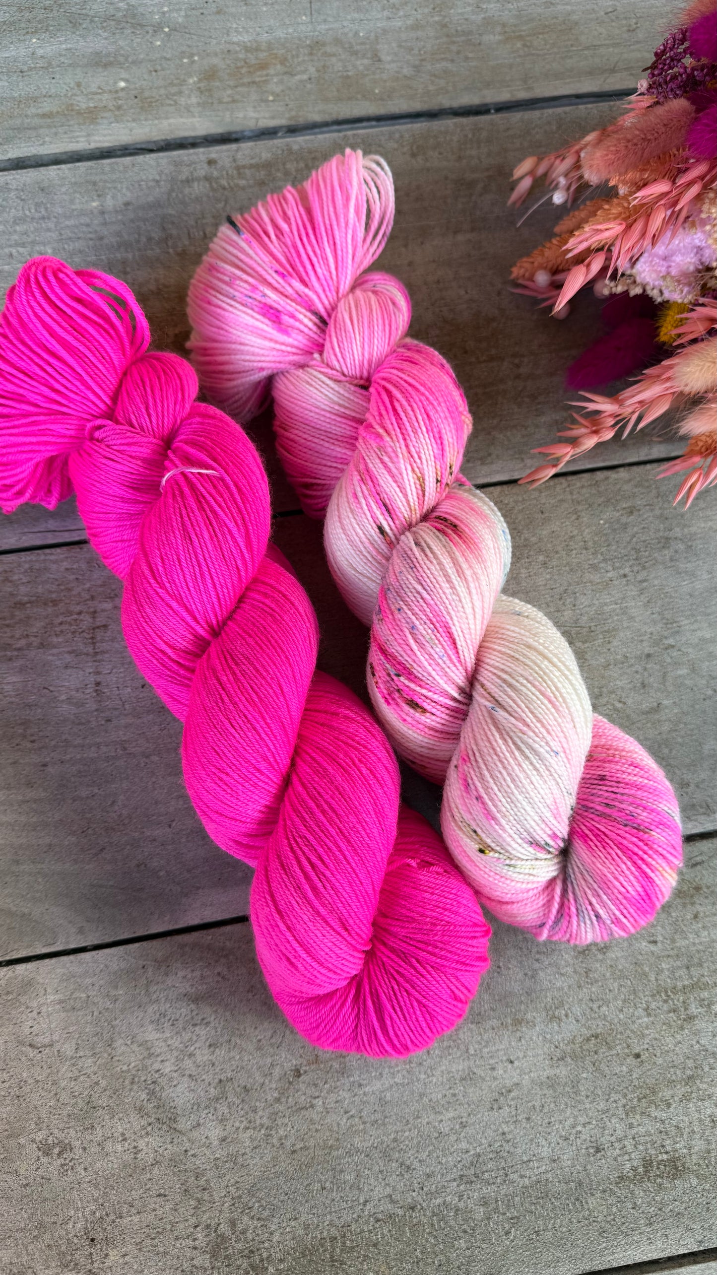 ARIEL - Laine teinte à la main - Fingering Mérinos Nylon superwash