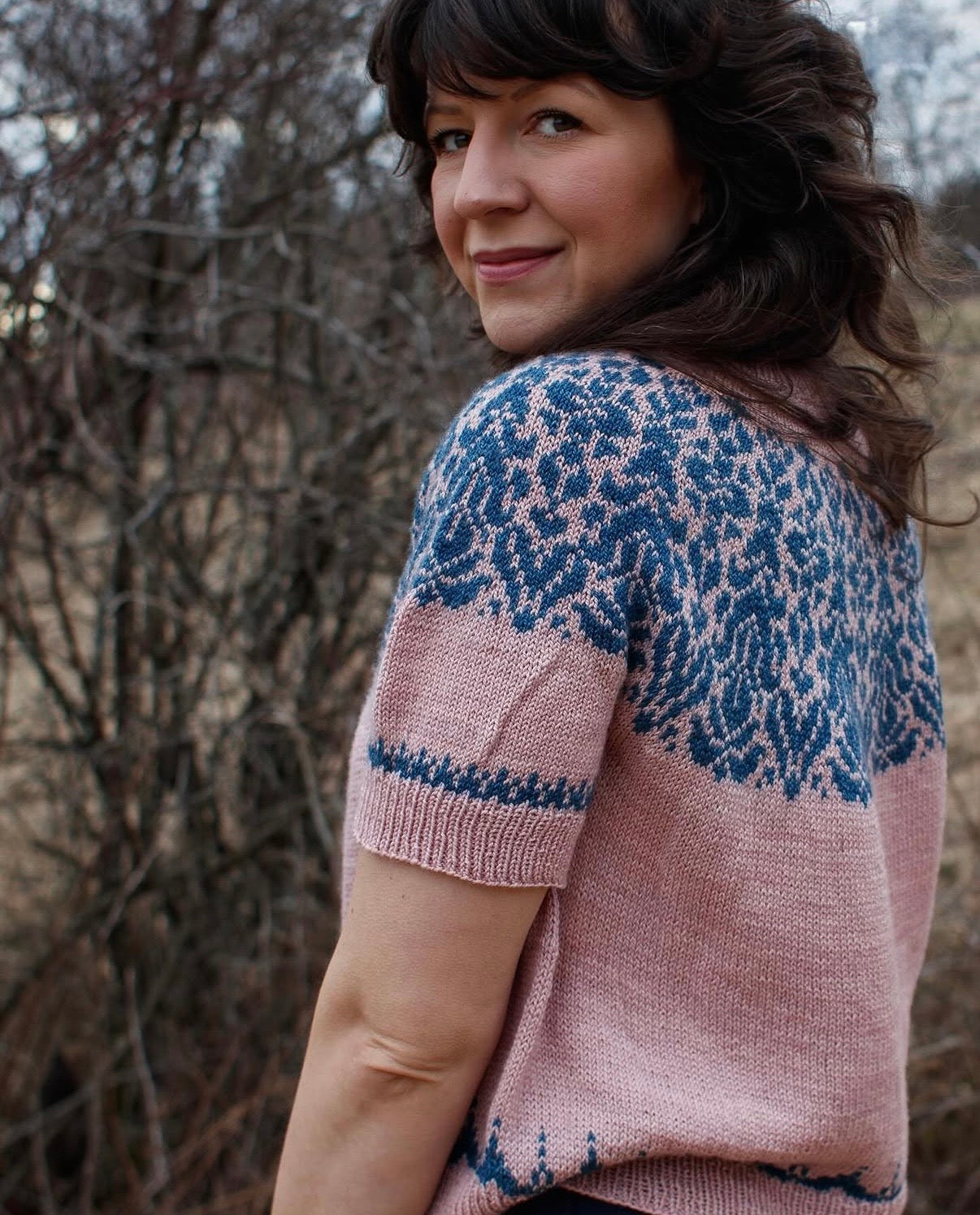 Kit Tricot – Le Fleur Top (Olga Putano Designs)