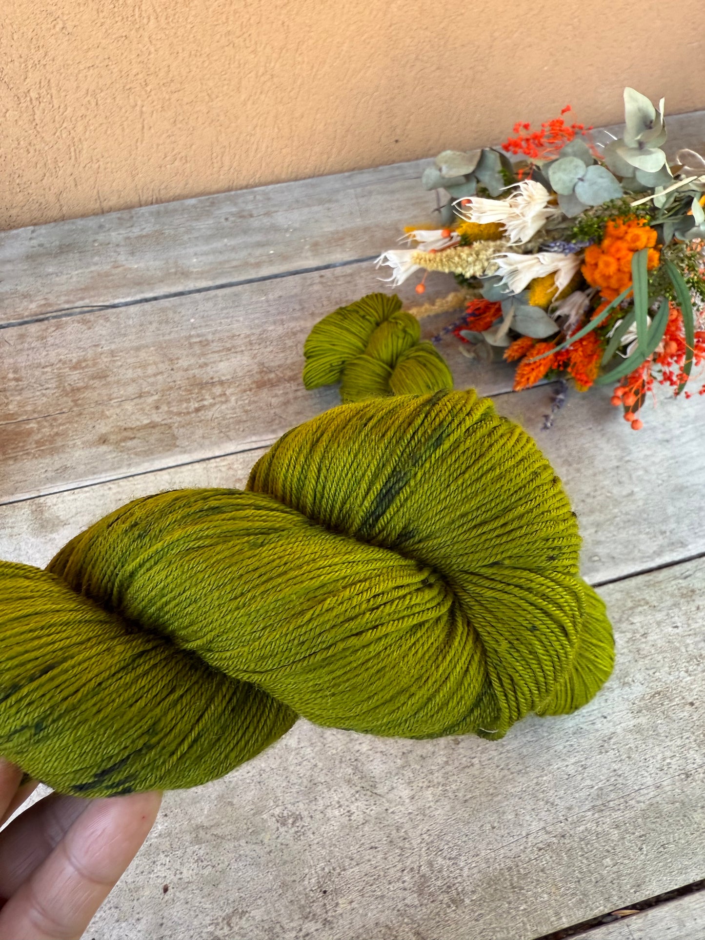 EVERGLADES- Laine teinte à la main - Fingering Mérinos Superwash